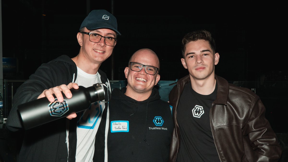 TrustlessWork's tweet image. Yesterday we celebrated our 1st anniversary by launching Blockchain After Office ! 🥳🥳
BAO, (also short for Beers After office) will be a monthly recurring event to bring together founders, devs, and builders in the Costa Rican blockchain ecosystem. We launched during…