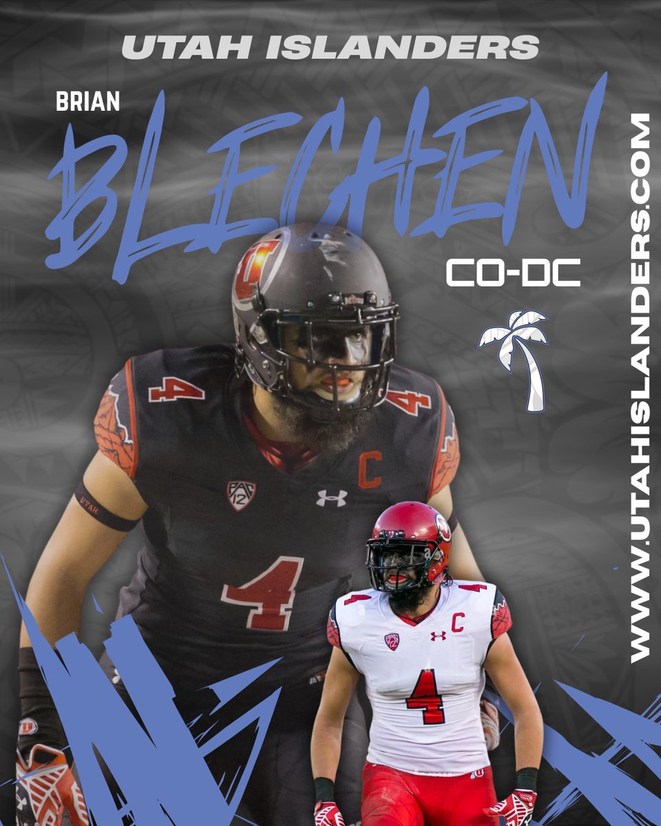 We’re excited to welcome Brian Blechen as our Defensive Backs Coach and Co-Defensive Coordinator.

A former standout at the University of Utah, Brian was a four-year starter and team captain. He earned Freshman All-America honors in 2010 and was known for his versatility and