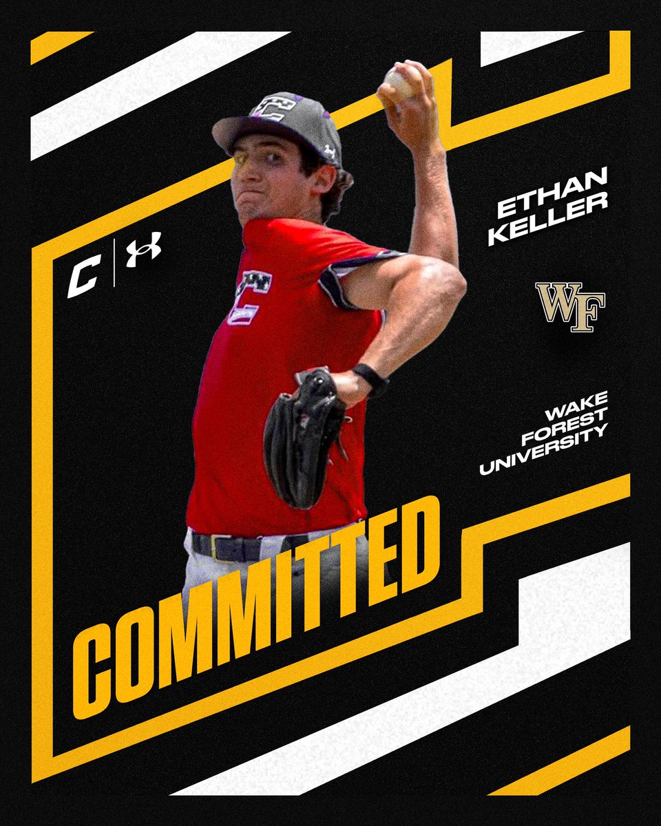 TheCanesBB's tweet image. Congrats to Canes 2026 RHP @ethankeller2026 on his commitment to @WakeBaseball
#thecanes #DifferentBrandOfBaseball