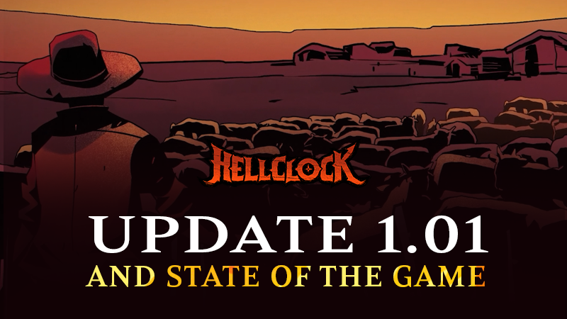 HellClockGame's tweet image. ⚙️ Hell Clock Update 1.0.1 is live!
Includes Hotfixes 1-4 & new features:
🩸 Vengeance Mode: Boost dmg & resistances with power that stacks after each failed run
🔎 Added tool-tip descriptions for all ailments
🛠️ Balance tweaks & fixes
Full patch notes: store.steampowered.com/news/app/17824…