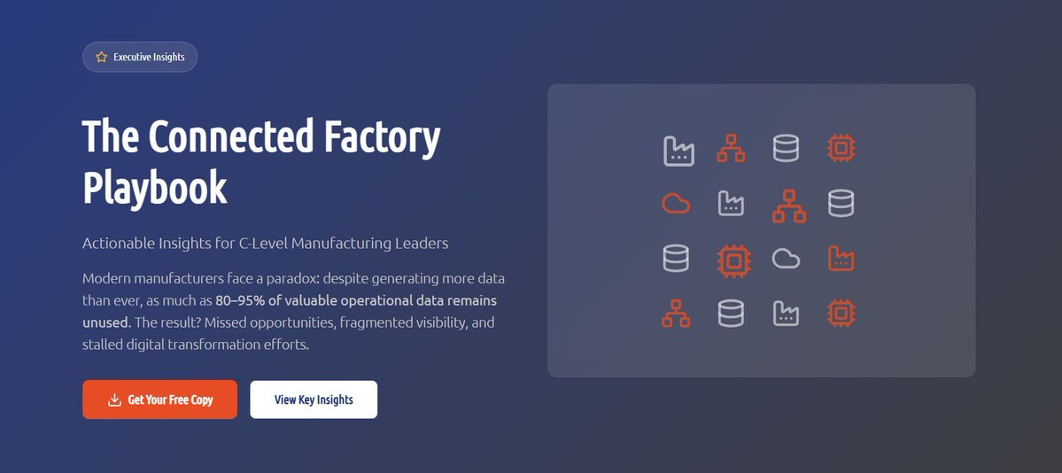Lucian Fogoros (@fogoros) on Twitter photo Manufacturers are done chasing equipment upgrades.
The new edge? Data unification, AI readiness and contextual visibility - buff.ly/N4VnOte
#sponsored #cirrus_iiot #highbyte_iiot #snowflake_iiot #Industry40 <a href="/DiegoTamburini/">Diego Tamburini</a> <a href="/Lago72/">Antonio Gambina</a> via <a href="/fogoros/">Lucian Fogoros</a> Manufacturers are done chasing equipment upgrades.
The new edge? Data unification, AI readiness and contextual visibility - buff.ly/N4VnOte
#sponsored #cirrus_iiot #highbyte_iiot #snowflake_iiot #Industry40 <a href="/DiegoTamburini/">Diego Tamburini</a> <a href="/Lago72/">Antonio Gambina</a> via <a href="/fogoros/">Lucian Fogoros</a>