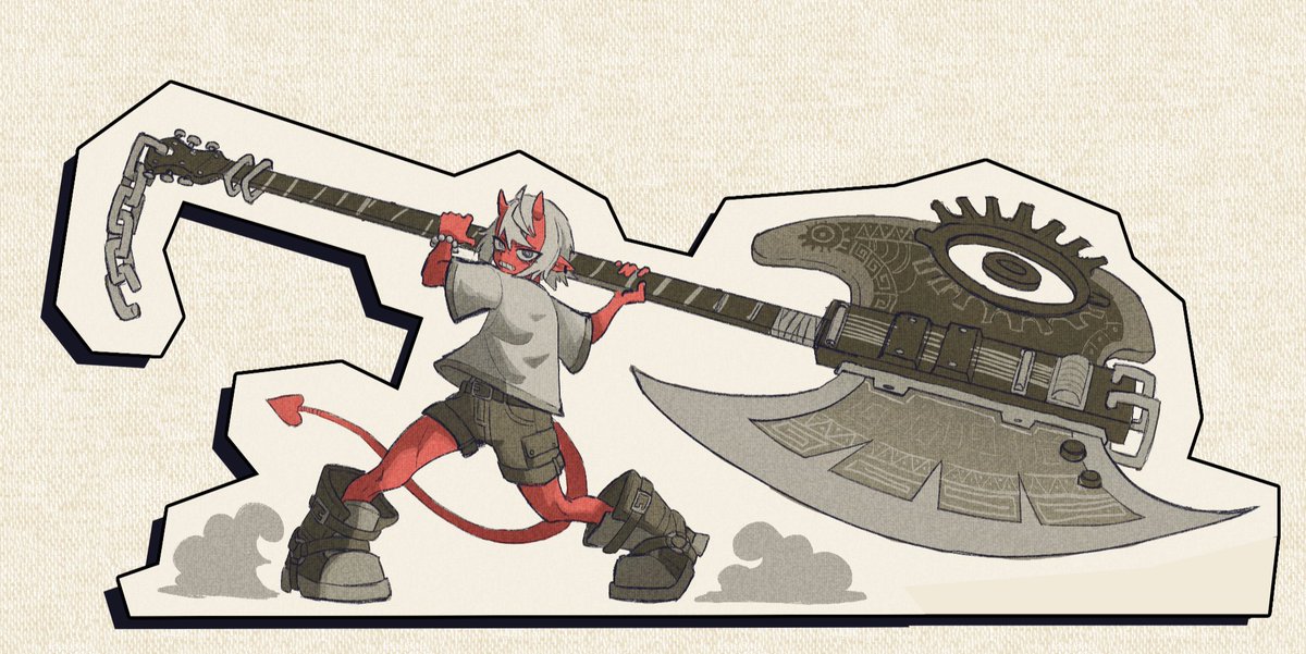 GomeyTheAndroid's tweet image. Guitar (??)