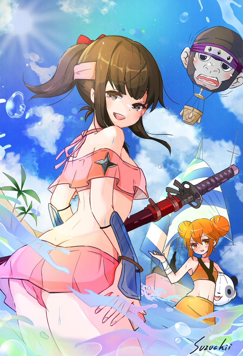suzuchii's tweet photo. おはよう☀
今日は朝からXがなんだかおかしいー
やっと金曜日、
東海道五拾六次のイラストも、すずちいにしてはペースがノロマだけど、ちょこっとずつ進んでます🥰💕
土日は一気に進めたい❣️
お仕事行ってくるね🥳🥳❣️
#NinjaDAO @pokupokuchinn #TMA #CryptoNinja #ファンアート #TMAz #イラスト #お絵描き #NFT
⬇️過去の自信作たち