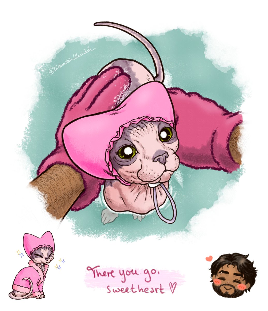 Marinading the chicken 🧼

Or: Jayce giving kitty Rio a bath, from "Black Iris" Ch. 4 by <a href="/TheTrickyOwl/">𝕂 𝕪 𝕝 𝕚 𝕖 🚀🌙 moon’s haunted</a>