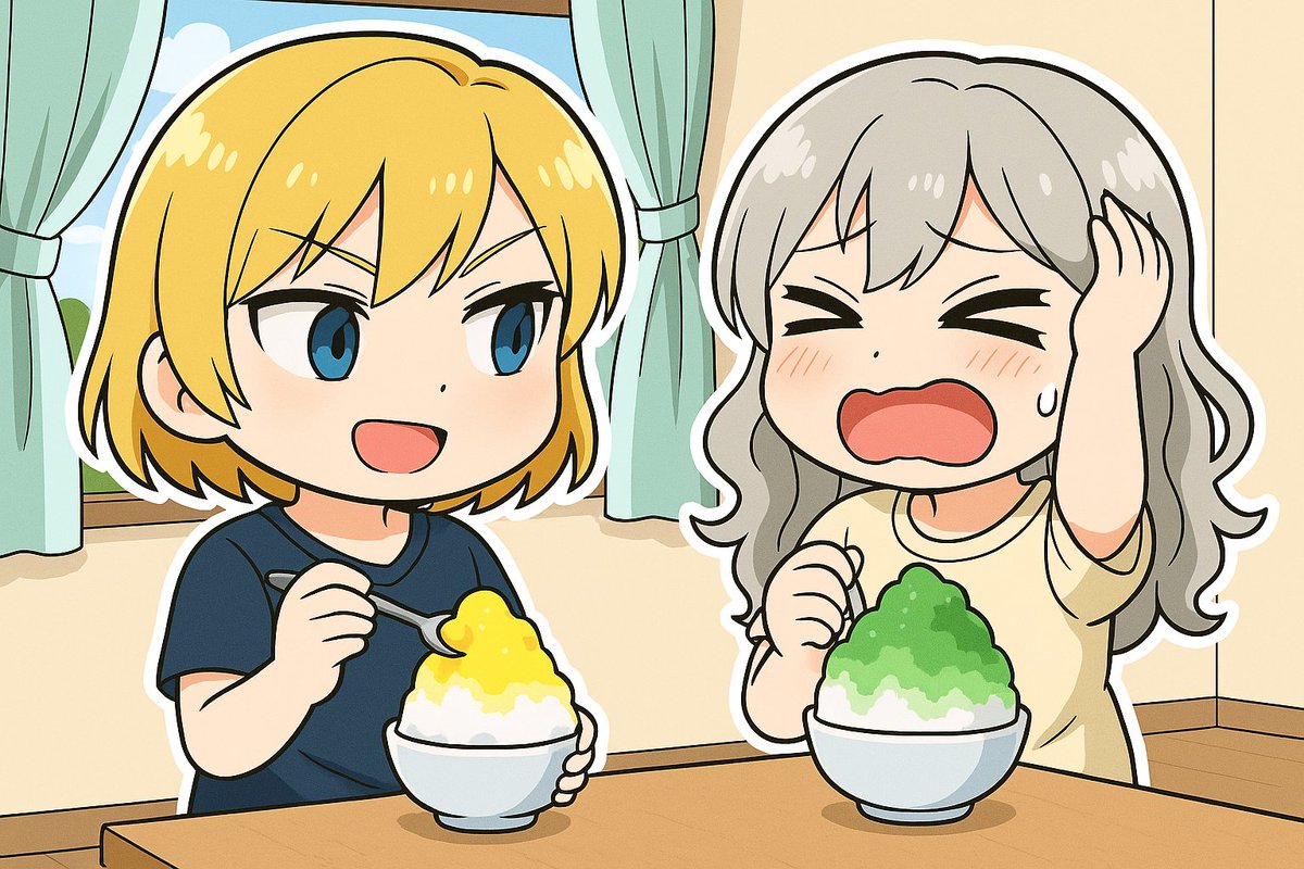 KATTI_ART1976's tweet image. 7月25日は「かき氷の日」なんだそうです🍧✨
「な(7)つ(2)ご(5)おり」の語呂合わせで、「夏氷(なつごおり)」と呼ばれているんですって。さらに、1933年に日本最高気温を記録した日でもあって…暑さにぴったりな記念日なんですね🍧💓
#セディア #カルディナ #かき氷の日