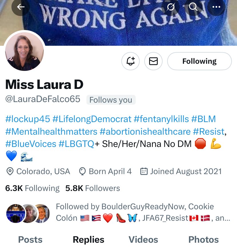 Sinfulskin (@sinfulskin2) on Twitter photo FAM, Please say Hello to our Good Resister Friend โฆ<a href="/LauraDeFalco65/">Miss Laura D</a>
An awesome account to follow.
๐บ๐ธ๐โฉ๐๐พโ๏ธ๐พ FAM, Please say Hello to our Good Resister Friend โฆ<a href="/LauraDeFalco65/">Miss Laura D</a>
An awesome account to follow.
๐บ๐ธ๐โฉ๐๐พโ๏ธ๐พ