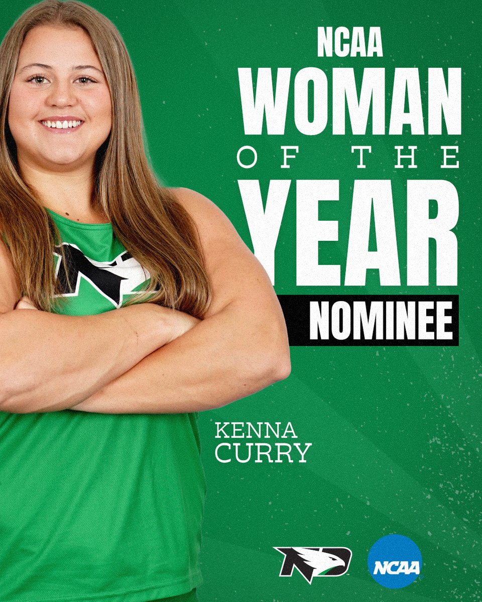 UNDsports's tweet image. Congrats to Kenna Curry!๐
Just a few accolades to share:
๐ข3x SL Commissioners List
INDOOR
๐ข2nd Team All-American ('24, '25)
๐ข2x SL Field Championship MVP
๐ข2x SL Field AOY
OUTDOOR
๐ข1st Team All-American ('25)
๐ขSL Field Championship MVP
๐ข2025 SL Field AOY
#UNDproud | #LGH