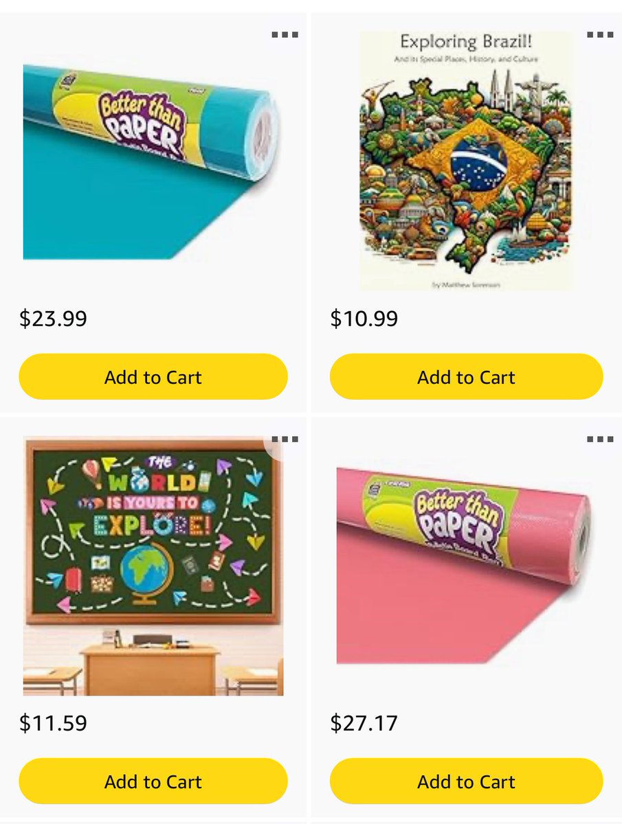 mrscruzzz's tweet image. Only 11 Days Left Until We’re Back! 🍎
✨ I’m still in need of 10 items to complete my classroom theme. 🇧🇷
Can you help me check just ONE off my list?
Every little bit brings big joy to my students!🩷🥹 amazon.com/hz/wishlist/ls…