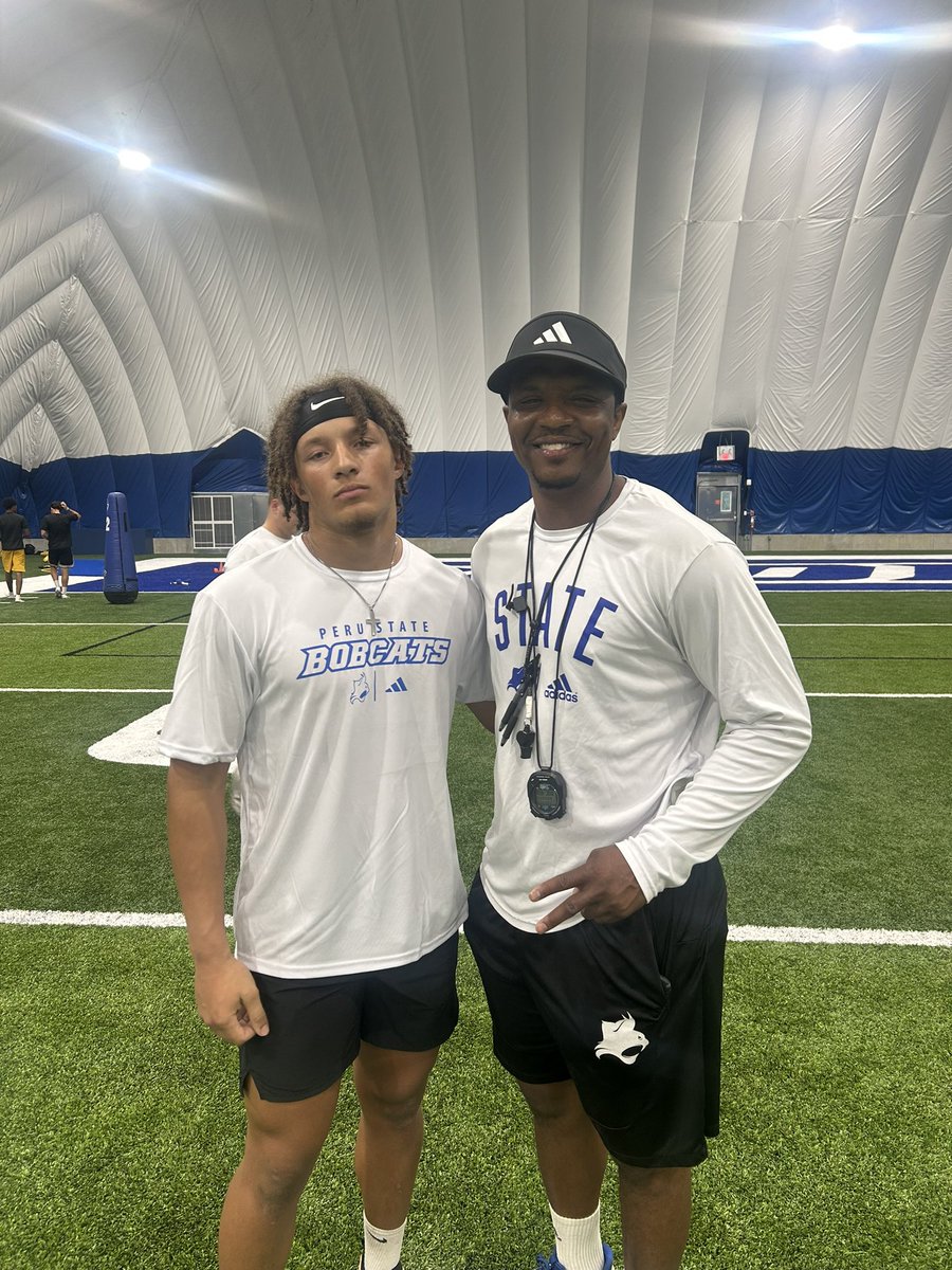 Julion Daniels (@juliondaniels11) on Twitter photo After a good camp along with a good conversation with <a href="/_CoachWilk/">Sean Wilkerson</a> I’m glad to say I have been offered by Peru State.
Thanks for the offer
<a href="/PSCFootball/">Peru State Football</a>
<a href="/CoachHalvorsen/">Wade Halvorsen</a>
<a href="/coachjeddy_DL/">Coach Tuiloma | PassRush/RunStop Specialist 🐂</a>
<a href="/N_W_Sports/">Nation Wide Sports!</a>
<a href="/sportsinkansas/">Sports in Kansas</a>
<a href="/KansasPregame/">Kansas Pregame</a>
#clawsout After a good camp along with a good conversation with <a href="/_CoachWilk/">Sean Wilkerson</a> I’m glad to say I have been offered by Peru State.
Thanks for the offer
<a href="/PSCFootball/">Peru State Football</a>
<a href="/CoachHalvorsen/">Wade Halvorsen</a>
<a href="/coachjeddy_DL/">Coach Tuiloma | PassRush/RunStop Specialist 🐂</a>
<a href="/N_W_Sports/">Nation Wide Sports!</a>
<a href="/sportsinkansas/">Sports in Kansas</a>
<a href="/KansasPregame/">Kansas Pregame</a>
#clawsout