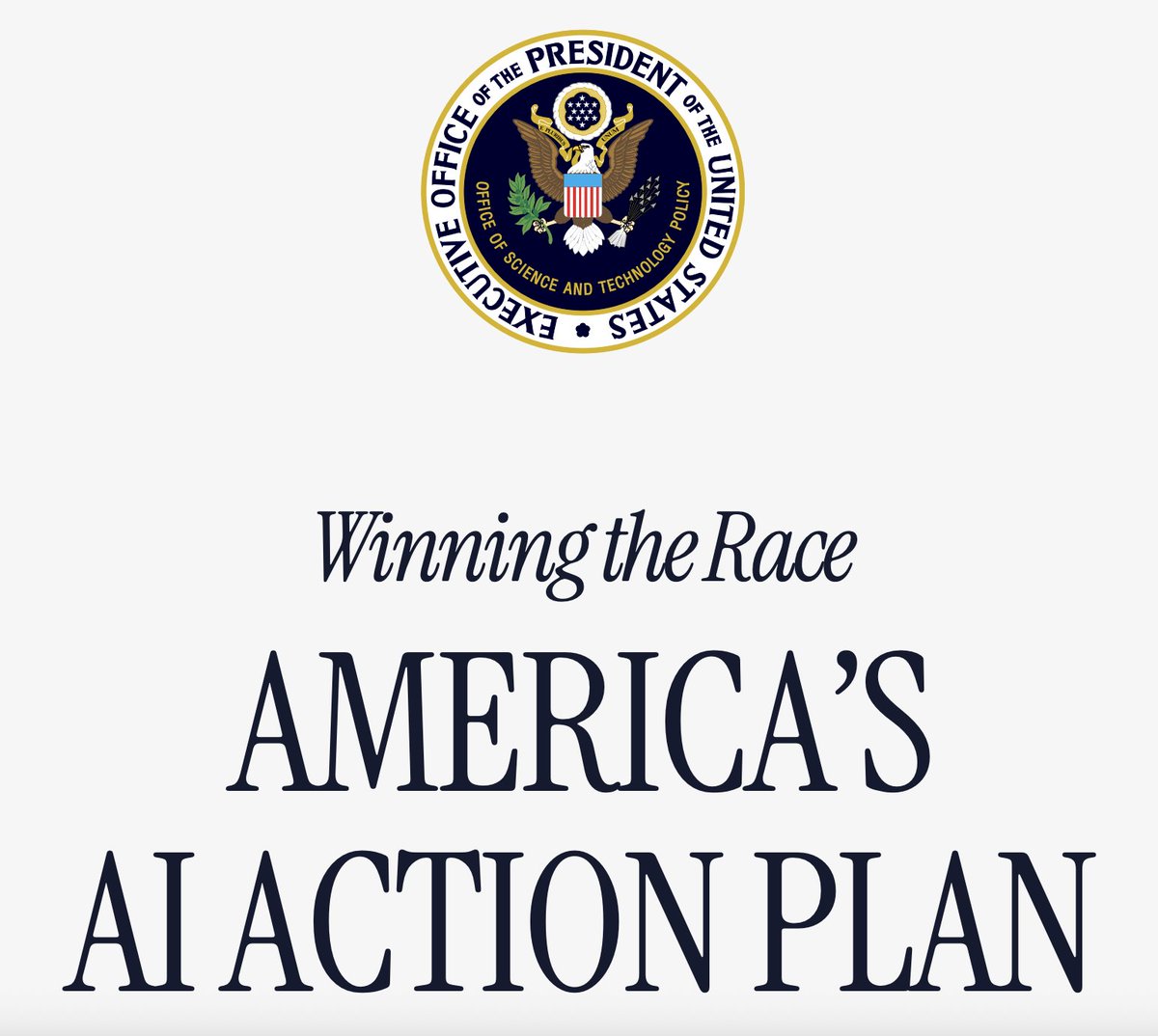 The AI Action Plan is even worse than I thought it'd be. A tech industry wishlist with every box ticked. It signals the further coherence of Silicon Valley and the Trump-led federal government into a cooperative, automation-bent surveillance state. It's a blueprint for dystopia.