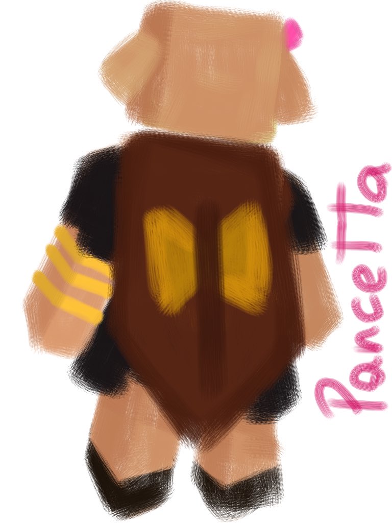 drawningreen's tweet photo. Hello to all MobMod fans!
I’m happy to show you all a character from the mod!
Name: Pancetta
Gender: female
Voiced by: me
Official art by: me
This is the first art made at the moment so it might not be like that later!
#mobmod #fridaynightfunkinmod https://t.co/LwHhj4ehZc