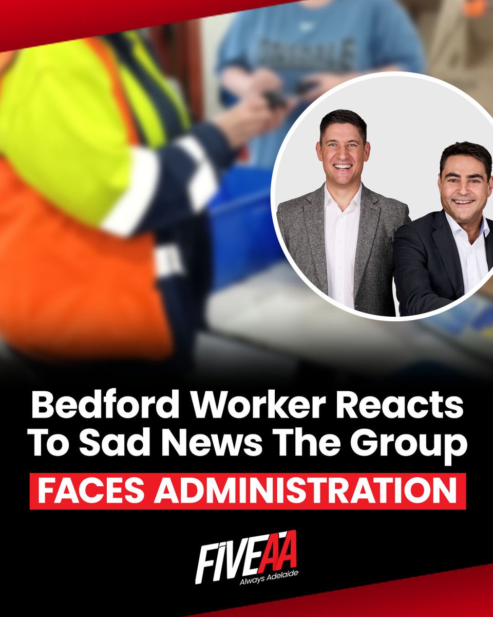FIVEAA (@1395fiveaa) on Twitter photo Daniel has worked at Bedford for almost 20 years:
LISTEN 👉 tinyurl.com/4hm67nbd
<a href="/FIVEAABreakfast/">David & Will</a> Daniel has worked at Bedford for almost 20 years:
LISTEN 👉 tinyurl.com/4hm67nbd
<a href="/FIVEAABreakfast/">David & Will</a>