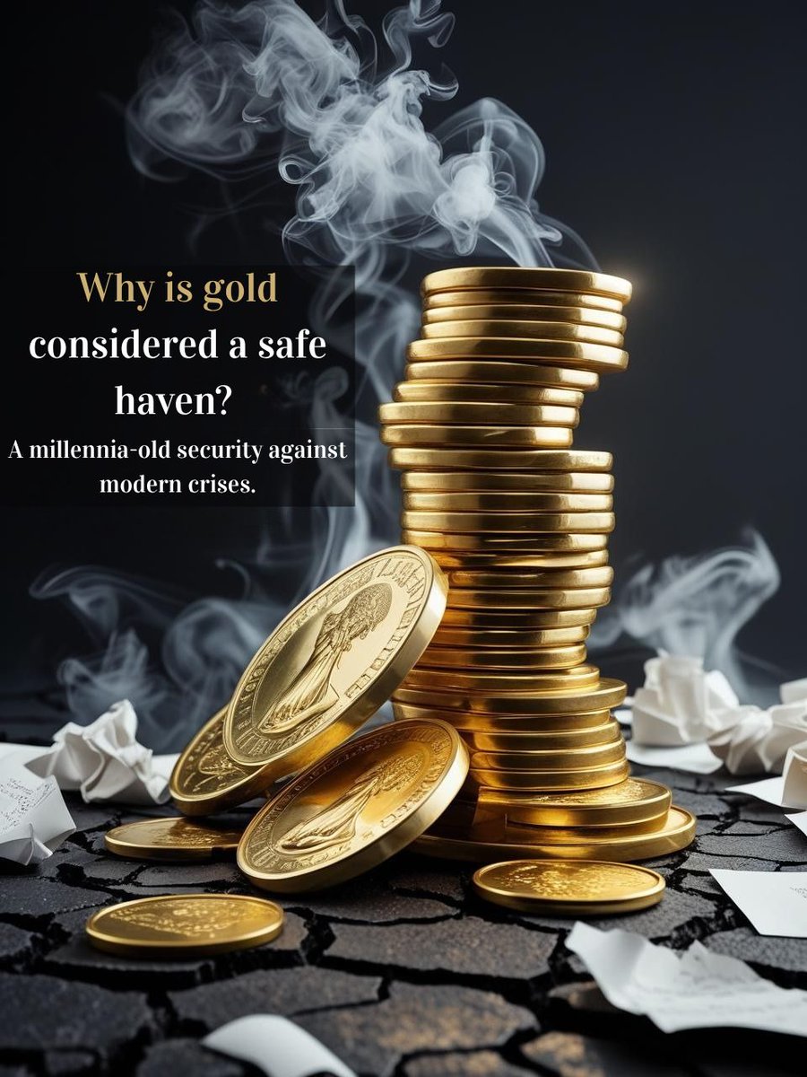 Vincent_Vorta's tweet photo. Why is gold reclaiming its place as the ultimate store of value? ✨
For 5,000 years, it’s outlasted empires, currencies, and crises.
But today, in 2025, gold isn’t just a relic of the past — it’s the cornerstone of a new financial future.

Here’s why 🧵👇 https://t.co/9MHUIxe9pl