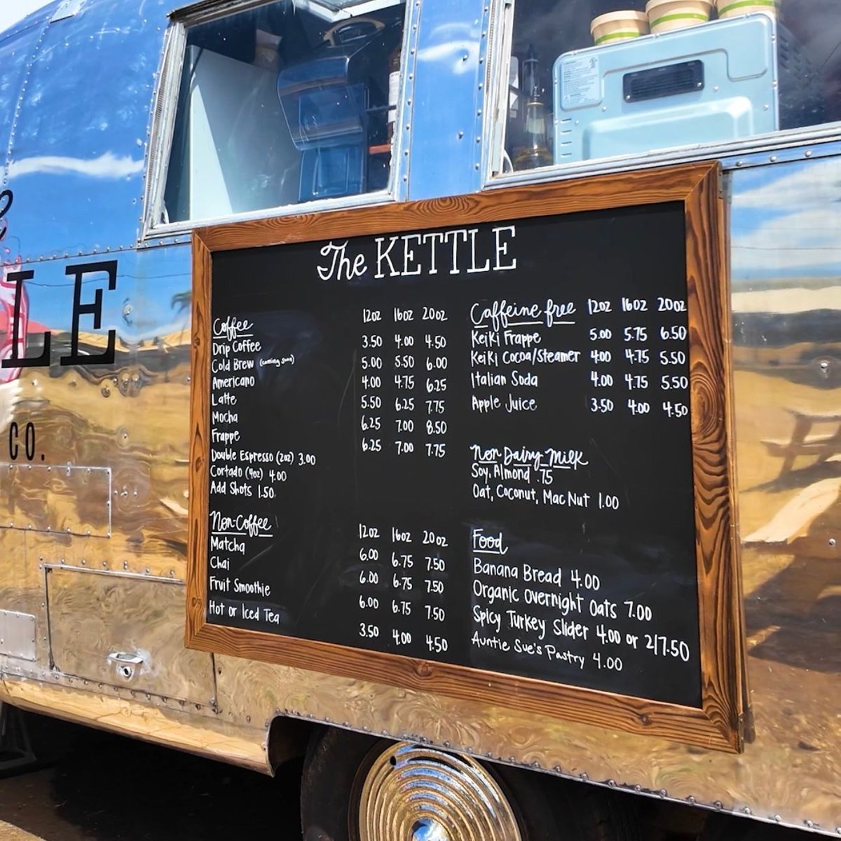 ☕ New Coffee Spot Alert! ☕

Upcountry mornings just got better with the opening of The Kettle, in Haliʻimaile! This coffee truck is serving fresh espresso, drip coffee, and more to help you start your day right.

Be sure to stop by and check them out. They are open daily from 6