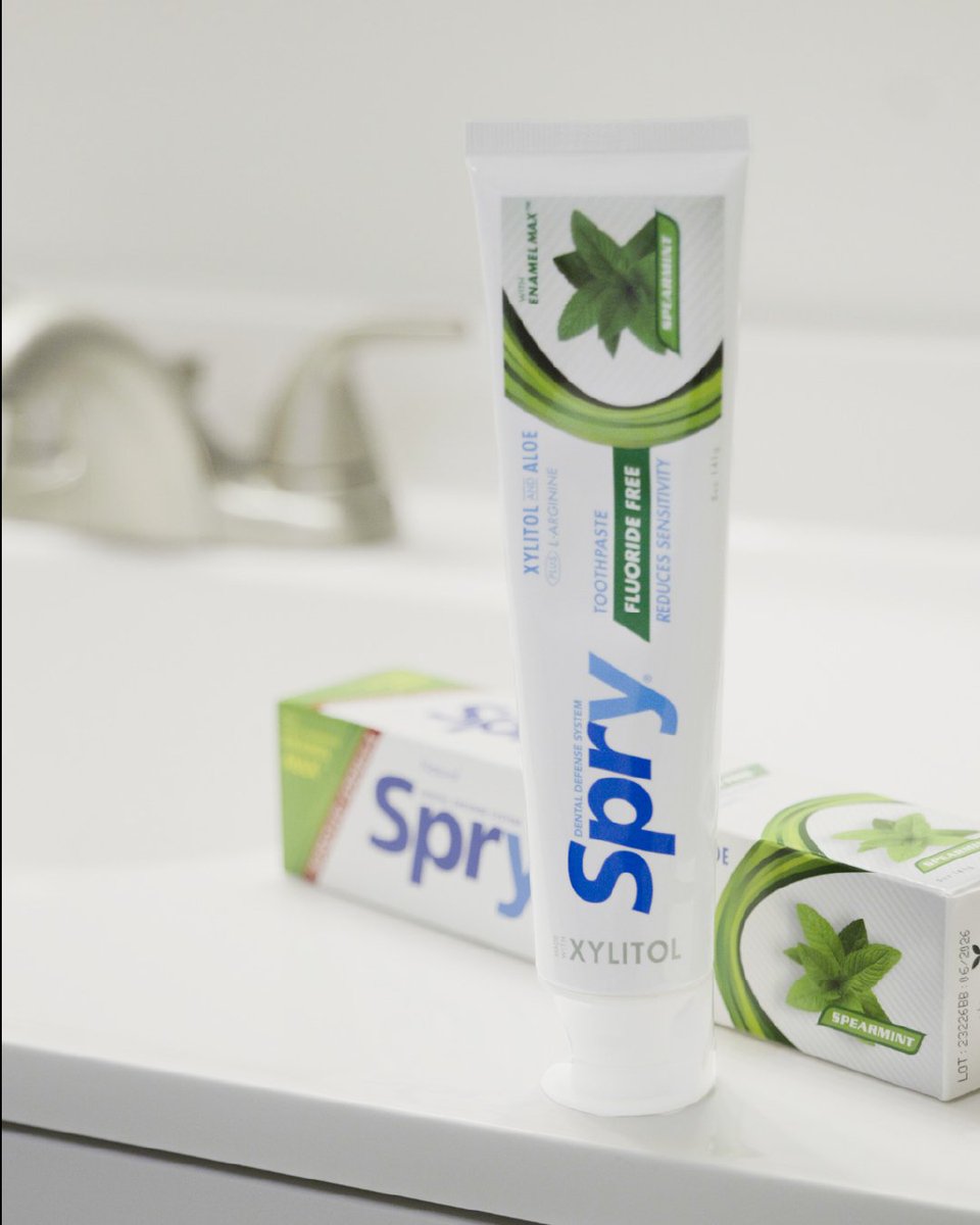 SprySmile's tweet photo. No harsh additives. Just gentle, effective care! 

Find Spry Fluoride-free toothpaste at the link in our bio! https://t.co/1Pl1PPR7Lp