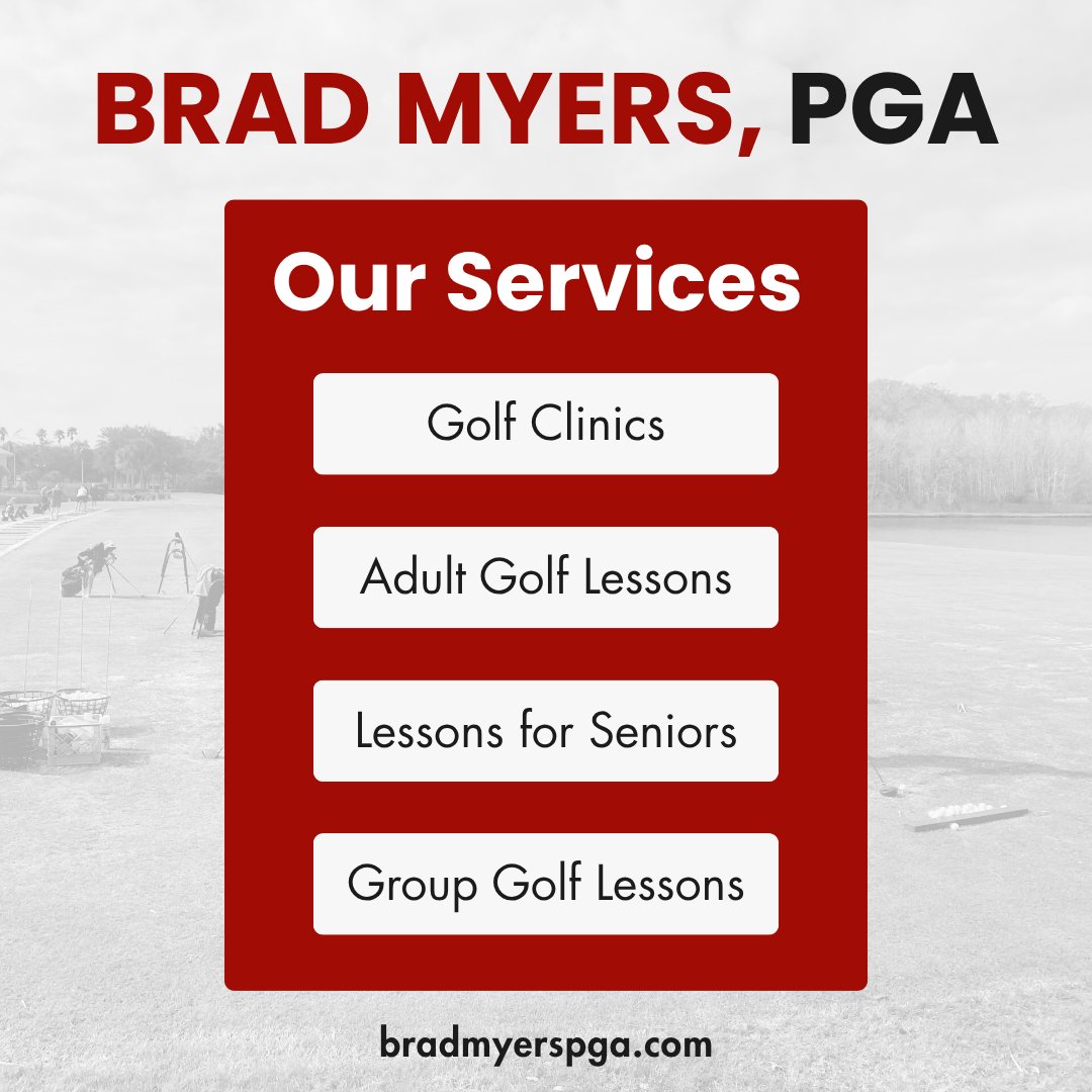 There’s no one size fits all for learning golf. With Brad Myers, PGA, you can join a group lesson or schedule an individual lesson to start learning and getting better. Contact us to improve your swing! ow.ly/BCo350Wj9Xs