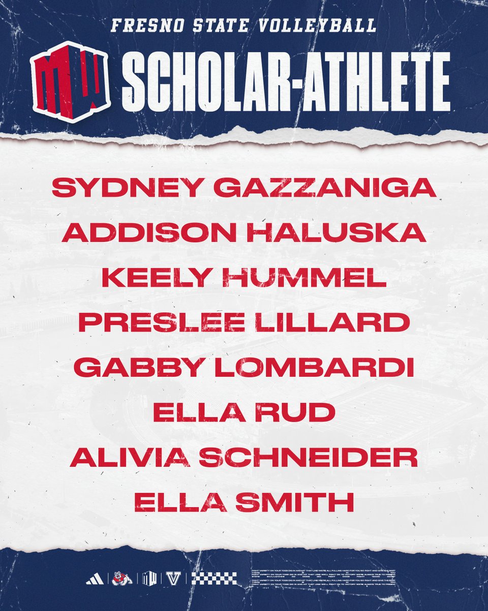 FresnoStateVB's tweet image. 𝙎𝘾𝙃𝙊𝙇𝘼𝙍-𝘼𝙏𝙃𝙇𝙀𝙏𝙀𝙎 🤓

#DoHardBetter