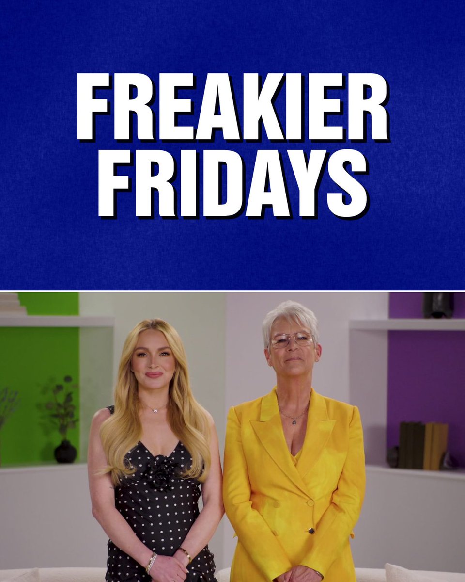 Jeopardy's tweet image. Something tells us tomorrow is gonna be freaky 👀 @DisneyStudios #FreakierFriday