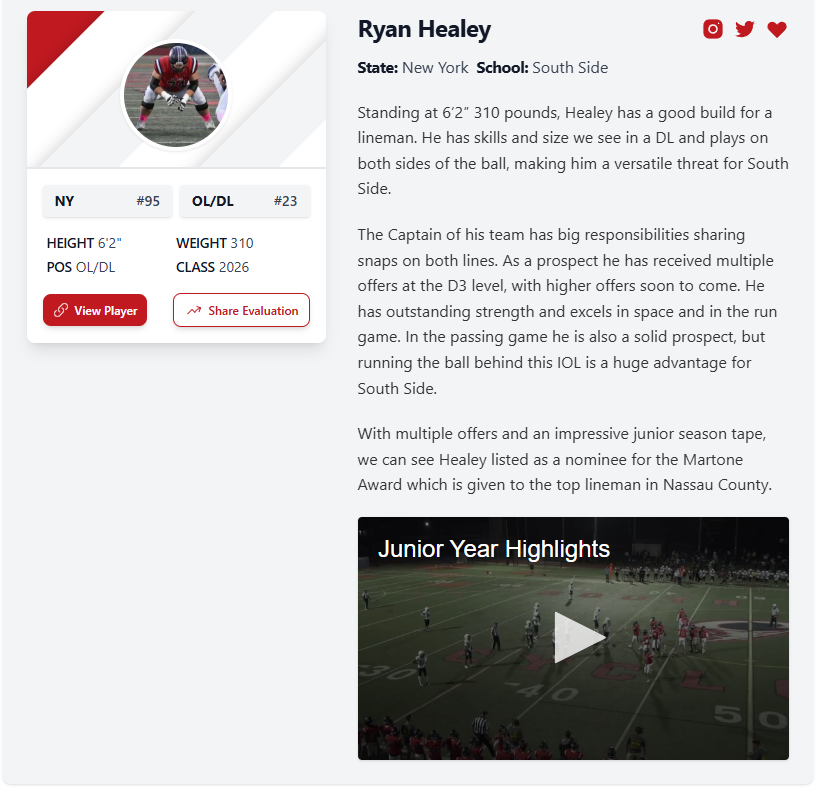 Ryan Healey (@ryan_healey001) on Twitter photo Thank you <a href="/PRZcory/">Cory Lemer</a> from prep redzone for the write up!!!
<a href="/CoachKreinsen/">Coach K</a> <a href="/JaredSmithFB/">Jared Smith</a> <a href="/CoachGennettiMC/">Mike Gennetti</a> <a href="/Coach_TWalsh/">Thomas Walsh</a> <a href="/CoachBerardelli/">Dylan Berardelli</a> <a href="/CoachEliGardner/">Coach Eli Gardner</a> <a href="/_CoachFlo/">Nick Flores</a> <a href="/Coach_McKaig/">Coach McKaig</a> <a href="/CoachFresilli/">Montaner Fresilli</a> <a href="/DrewAnderson_12/">Drew Anderson</a> <a href="/WhoisCoachJones/">Eugene Jones IV</a> <a href="/stephenson_mcc/">McCormick Stephenson</a> <a href="/PBrown_2/">Pushaun Brown</a> <a href="/jamesohagan285/">James O'Hagan</a> Thank you <a href="/PRZcory/">Cory Lemer</a> from prep redzone for the write up!!!
<a href="/CoachKreinsen/">Coach K</a> <a href="/JaredSmithFB/">Jared Smith</a> <a href="/CoachGennettiMC/">Mike Gennetti</a> <a href="/Coach_TWalsh/">Thomas Walsh</a> <a href="/CoachBerardelli/">Dylan Berardelli</a> <a href="/CoachEliGardner/">Coach Eli Gardner</a> <a href="/_CoachFlo/">Nick Flores</a> <a href="/Coach_McKaig/">Coach McKaig</a> <a href="/CoachFresilli/">Montaner Fresilli</a> <a href="/DrewAnderson_12/">Drew Anderson</a> <a href="/WhoisCoachJones/">Eugene Jones IV</a> <a href="/stephenson_mcc/">McCormick Stephenson</a> <a href="/PBrown_2/">Pushaun Brown</a> <a href="/jamesohagan285/">James O'Hagan</a>