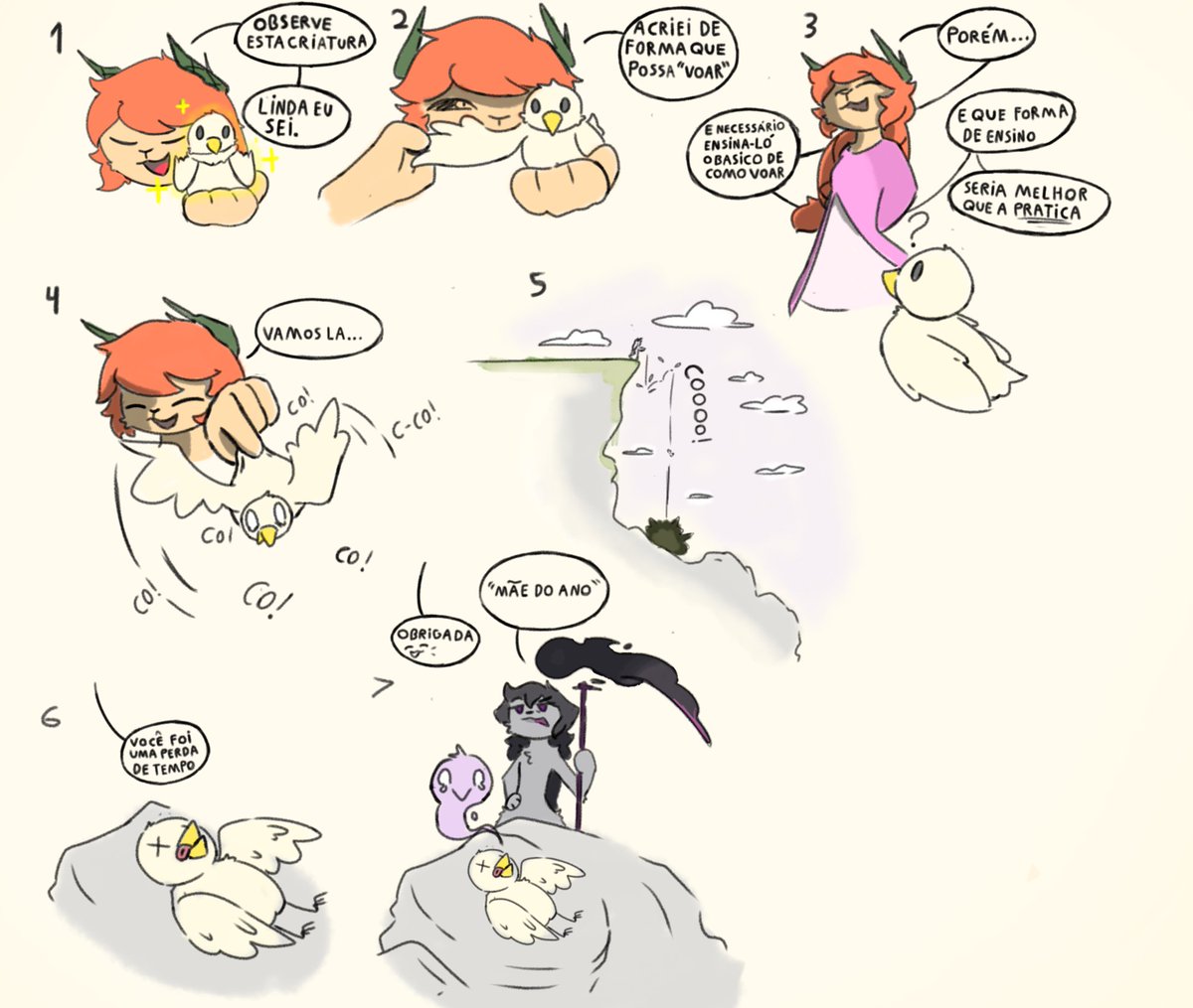 12_Lence's tweet image. &quot;Mãe do ano&quot; [2/2]

#art #furry #furryart