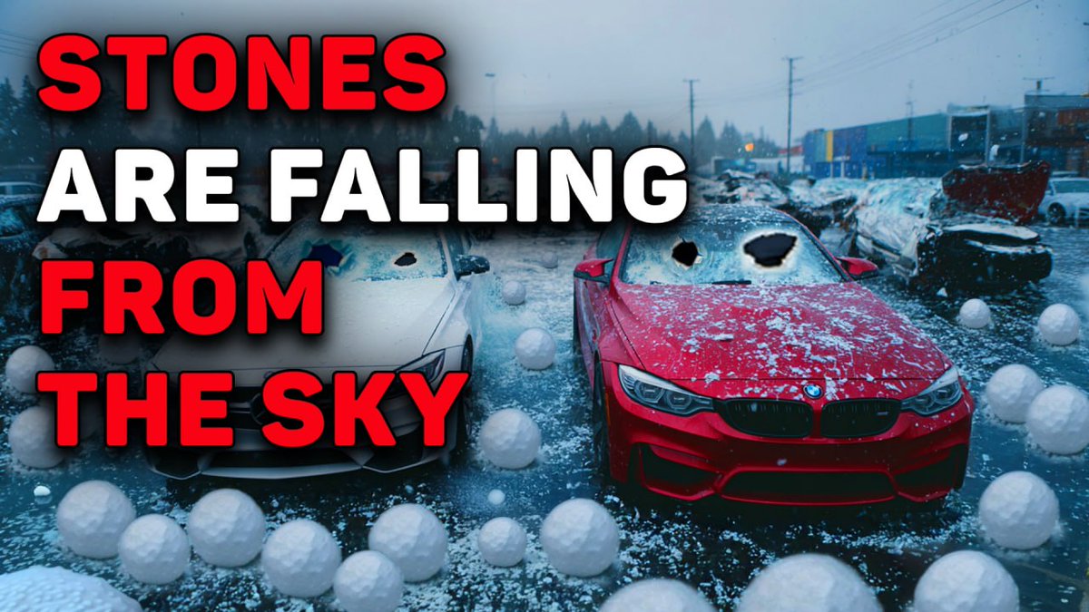 Giant Hail: The Result of Humanity’s Fatal Mistake

🟢 rumble.com/v6wmj8k-giant-…

🔴 youtu.be/W_aCiJMWAPw

🔥 Cataclysms on the planet in 2025 are no longer the exception; they are becoming the new frightening reality.

In this video, we show how, in just one week, from July 9