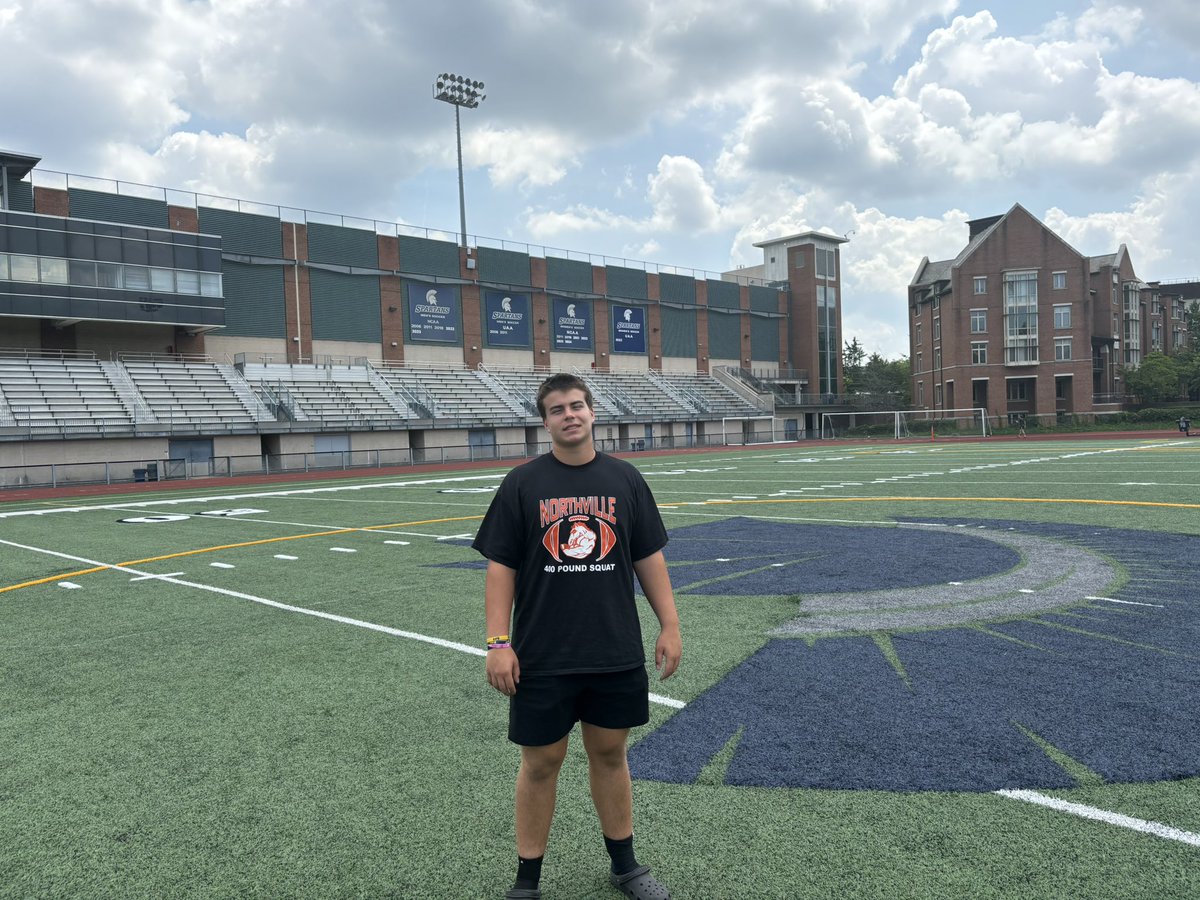 Nolan Toomey (@nolantoomey77) on Twitter photo Thanks <a href="/CoachSlesh/">Dereck Slesh</a> and <a href="/DacekNolan/">Nolan Dacek</a> for the visit and tour. Thanks <a href="/DebeljakGreg/">Greg Debeljak</a> for the great conversation! I had a great time learning what Case Western Reserve Football was all about!
<a href="/CoachWMiller/">Warren Miller</a> <a href="/brentluplow/">Brent Luplow</a> <a href="/CoachMJSexton/">Matthew Sexton</a> <a href="/CoachPollardNHS/">Coach Pollard</a> <a href="/CoachFaustST/">Coach Faust</a> <a href="/nville_fb/">Northville Football</a> <a href="/kwlups/">Kelly Luplow</a> Thanks <a href="/CoachSlesh/">Dereck Slesh</a> and <a href="/DacekNolan/">Nolan Dacek</a> for the visit and tour. Thanks <a href="/DebeljakGreg/">Greg Debeljak</a> for the great conversation! I had a great time learning what Case Western Reserve Football was all about!
<a href="/CoachWMiller/">Warren Miller</a> <a href="/brentluplow/">Brent Luplow</a> <a href="/CoachMJSexton/">Matthew Sexton</a> <a href="/CoachPollardNHS/">Coach Pollard</a> <a href="/CoachFaustST/">Coach Faust</a> <a href="/nville_fb/">Northville Football</a> <a href="/kwlups/">Kelly Luplow</a>