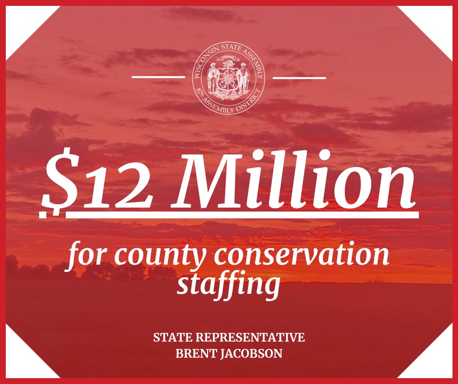 As part of our investments in agriculture, the 2025-2027 State Budget provides $12 million to help staff county conservation departments. This funding ensures that our farms continue reliably producing healthy and nutritious products well into the future!