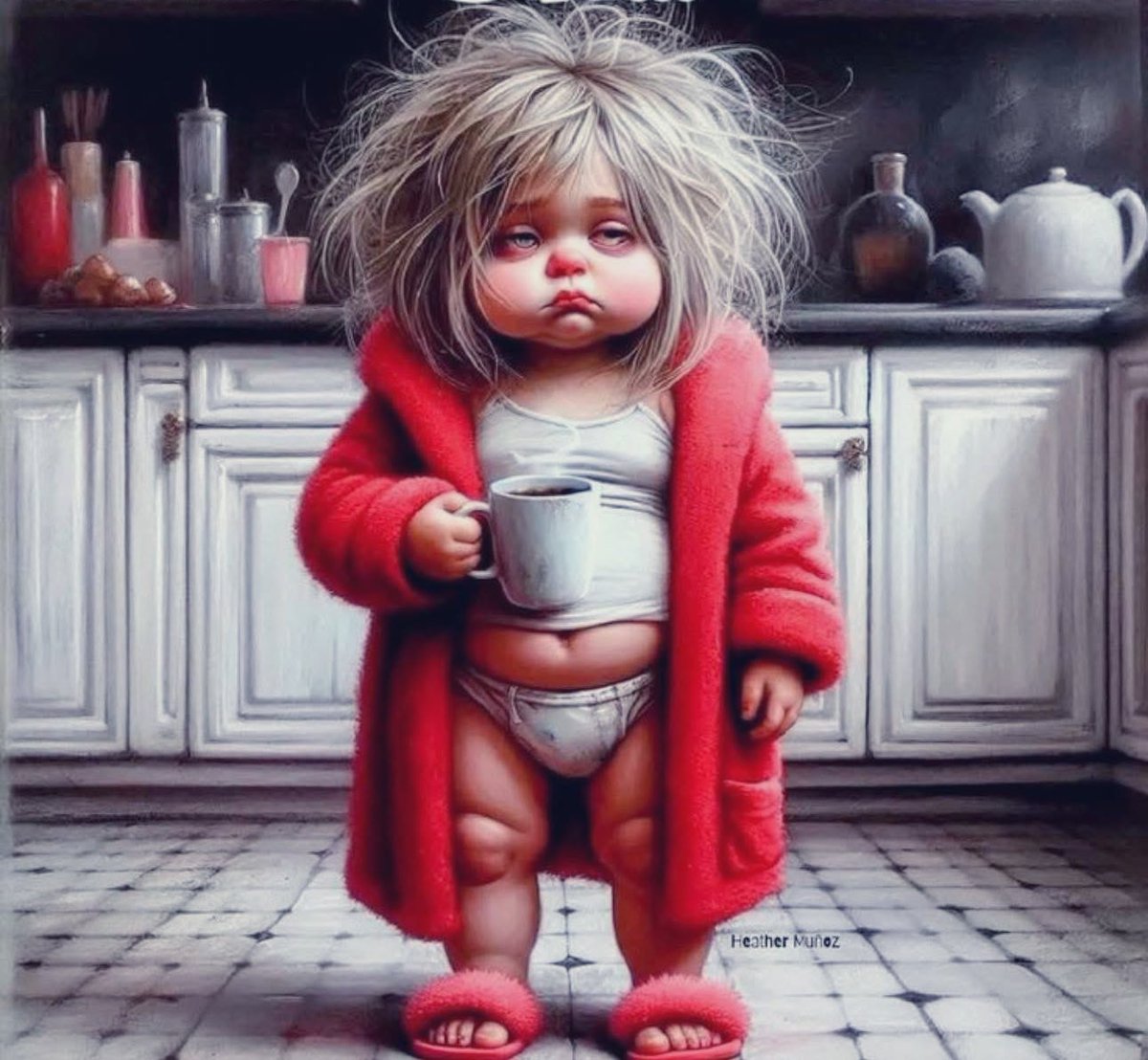 All I’m saying is that if it’s going to be this hot outside, it could at the very least melt some of this fat off me. 🥵☀️🤣