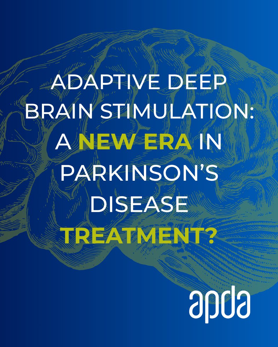 APDAParkinsons's tweet photo. Traditional #DBS has helped many people manage #Parkinsons symptoms when medication alone wasn’t enough. But now, #AdaptiveDBS is taking things to the next level, offering more personalized therapy that responds to your brain in real time. Learn more at: https://t.co/IOf4gTjifs https://t.co/mPotsFkFAQ