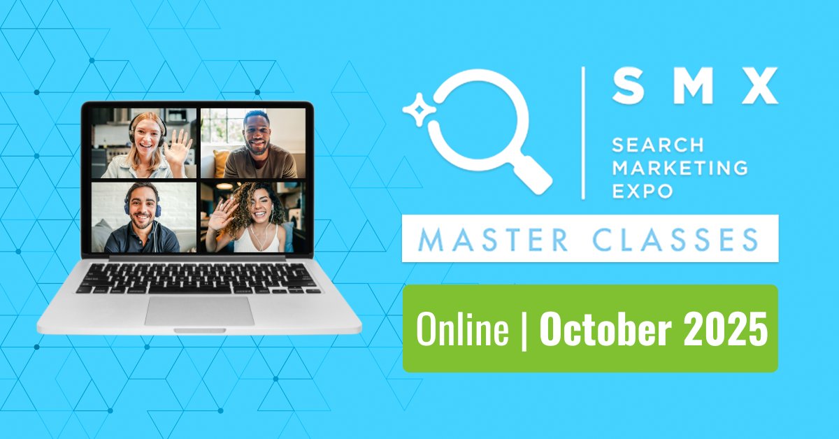 sengineland's tweet image. No fluff. No filler. Just strategies that drive results. #SMX Master Classes. searchengineland.com/smx/master-cla…