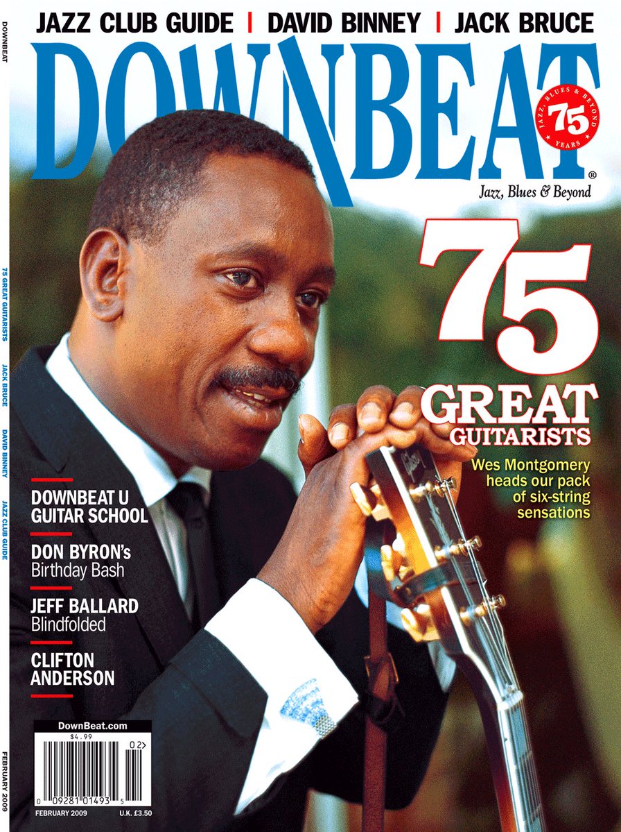 SaladJazz1's tweet image. The 2009
February issue of"DOWNBEAT"
#Jazz #magazines
#WesMontgomery