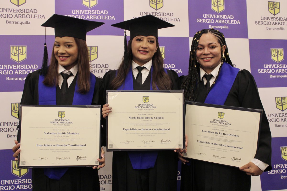 LaSergioBQ's tweet photo. 🎓 ¡Celebramos nuestra Segunda Ceremonia de Grados 2025!

 @LaSergioBQ  celebra a quienes hoy culminan con éxito una etapa clave en su formación profesional: nuestras nuevas cohortes de pregrado y posgrado. 🎉

 ¡Felicitaciones, graduados! 💛💙 https://t.co/EjbTBLwo1z
