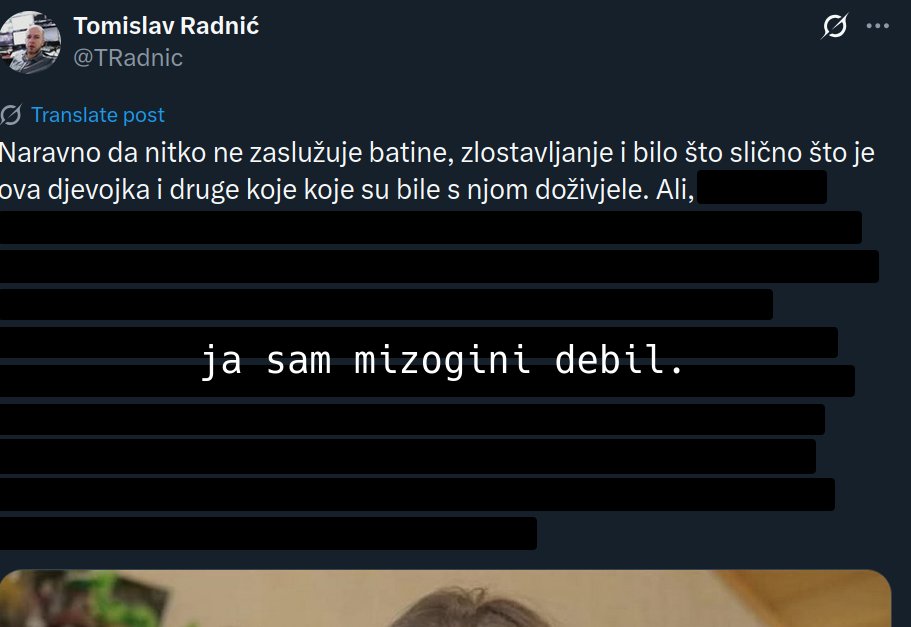 DobriSkeletor's tweet image. Preveo sam na ljudski jezik.