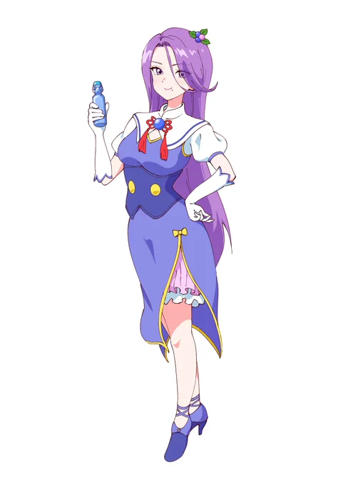 藍葉あい #ハタ鉱泉 #ラムネ #イラスト
