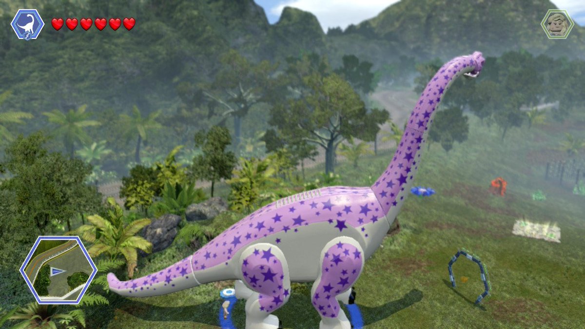 luchijjk's tweet image. Mira jungkook tengo un braquiosaurio con estrellas moradas