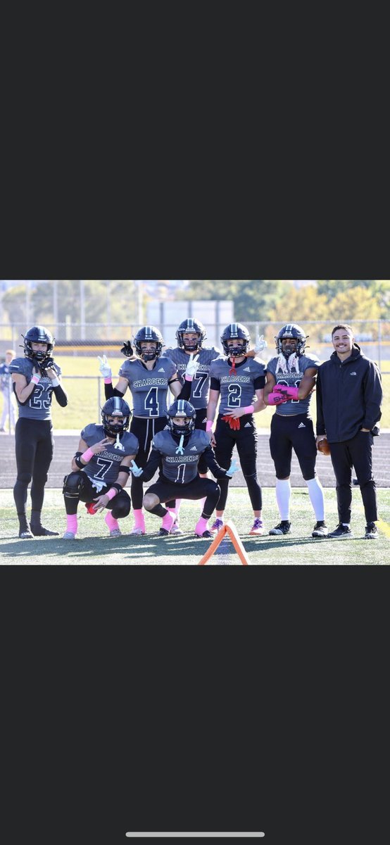 Thank You Corner Canyon Football (<a href="/CCHSFOOTBALL_/">CornerCanyonFootball</a>)

 It’s been a hell of a ride and I’ve loved every moment of it for the last 3.5 years. 3 finals appearances, 2 state titles, 4 incidents of a player running of the field, multiple instances where a DB went rogue and being apart of