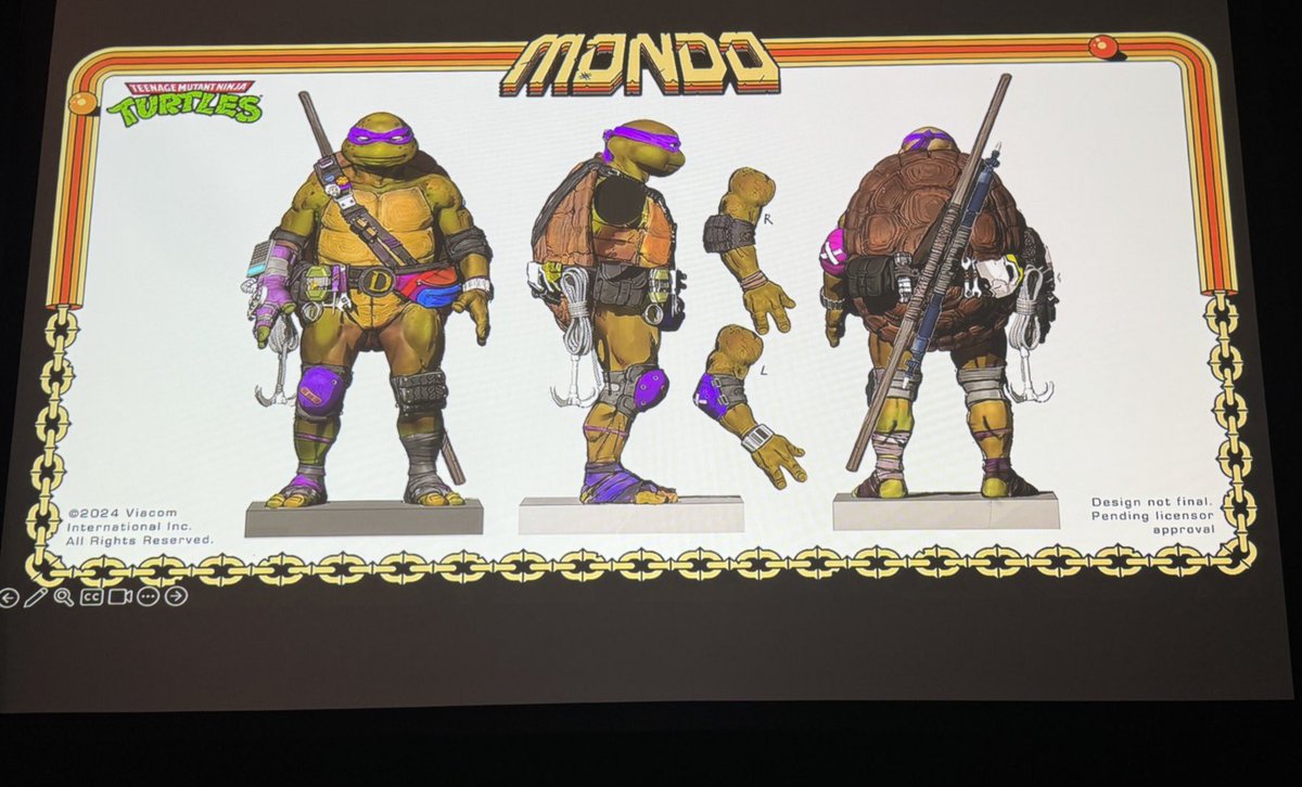 Briank_X's tweet photo. SDCC Day 2
TMNT from Mondo!
Leo and the Shredder revealed during the live panel!
Had a blast working on these guys https://t.co/QaqlAcPlIL