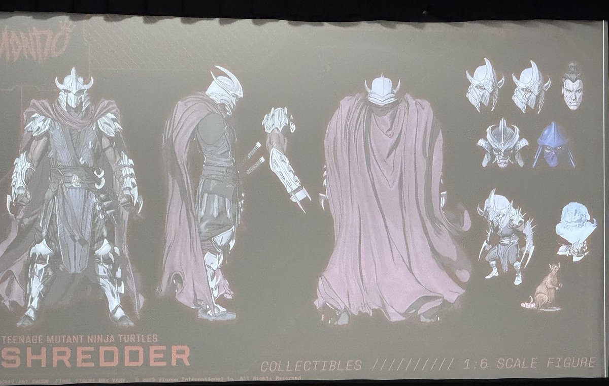 Briank_X's tweet photo. SDCC Day 2
TMNT from Mondo!
Leo and the Shredder revealed during the live panel!
Had a blast working on these guys https://t.co/QaqlAcPlIL