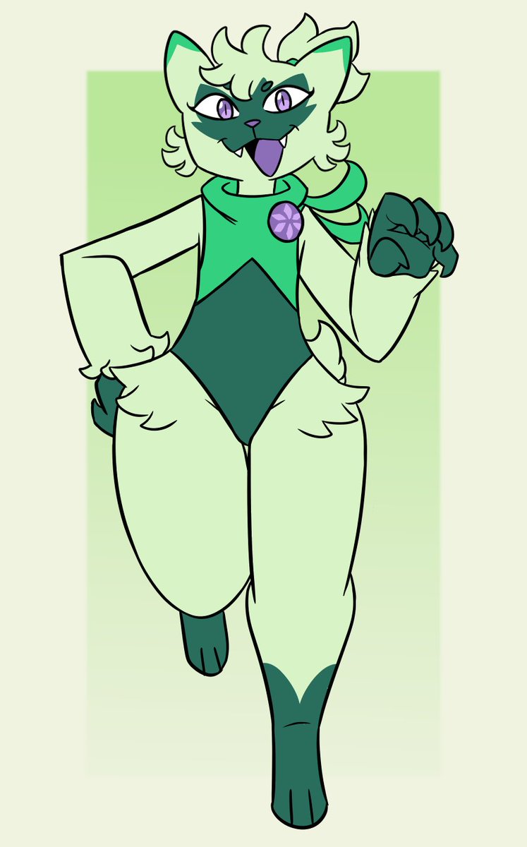 nerdyreindeer's tweet image. 🍃🐱floragato boy doodle🐱🍃