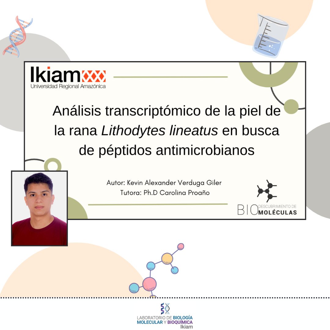 Lab Biología Molecular y Bioquímica - Ikiam tweet media