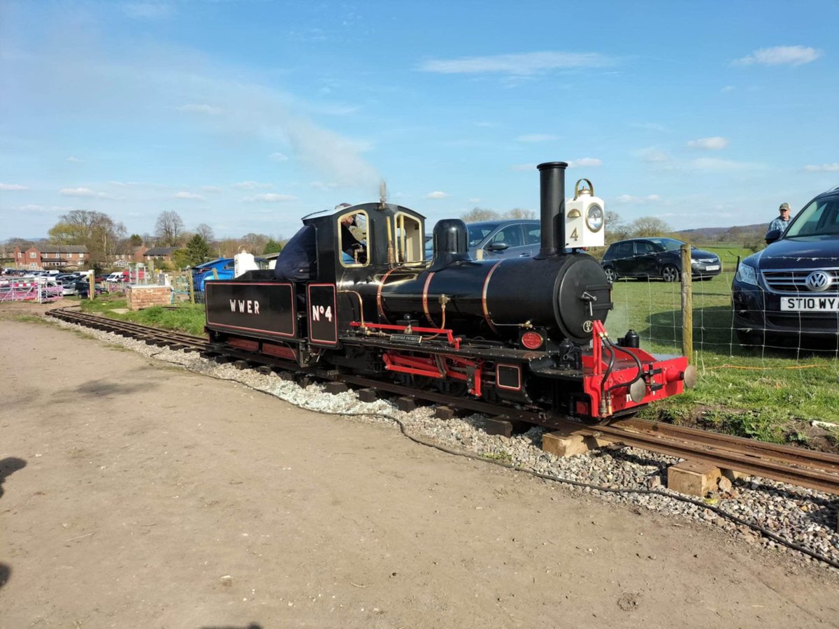 Staplefordtrain's tweet image. This Saturday and Sunday Free to attend and park
just £4 a trip A first as we get taken over by narrow gauge
