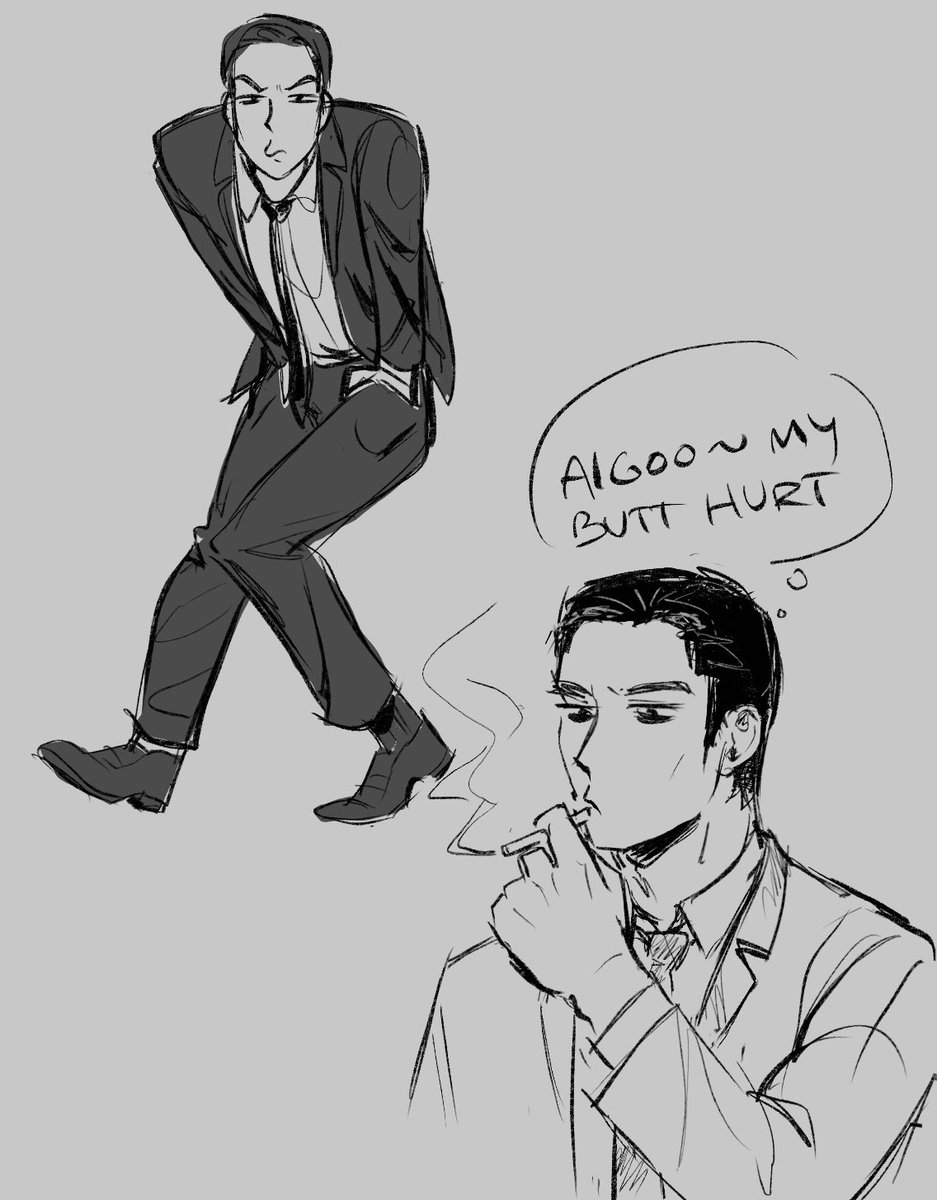peachthyme's tweet image. Some kyoujis i drew last year
