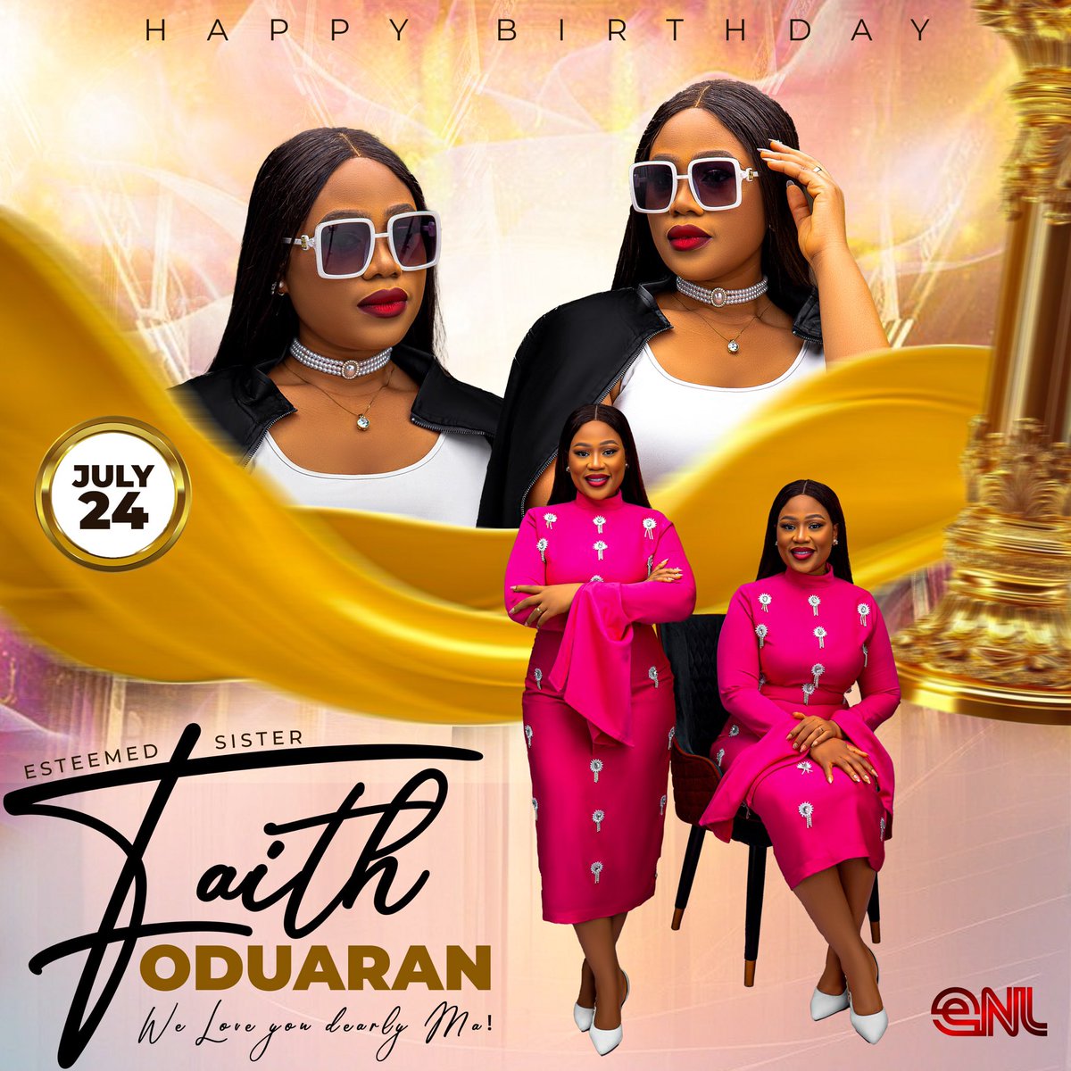 mediablastnet's tweet image. We are still celebrating our indefatigable boss!
Happy Birthday, Ma! Thank you for your inspiring life of commitment and service to the Lord, and for leading us through many victories. We love you dearly, Ma!
