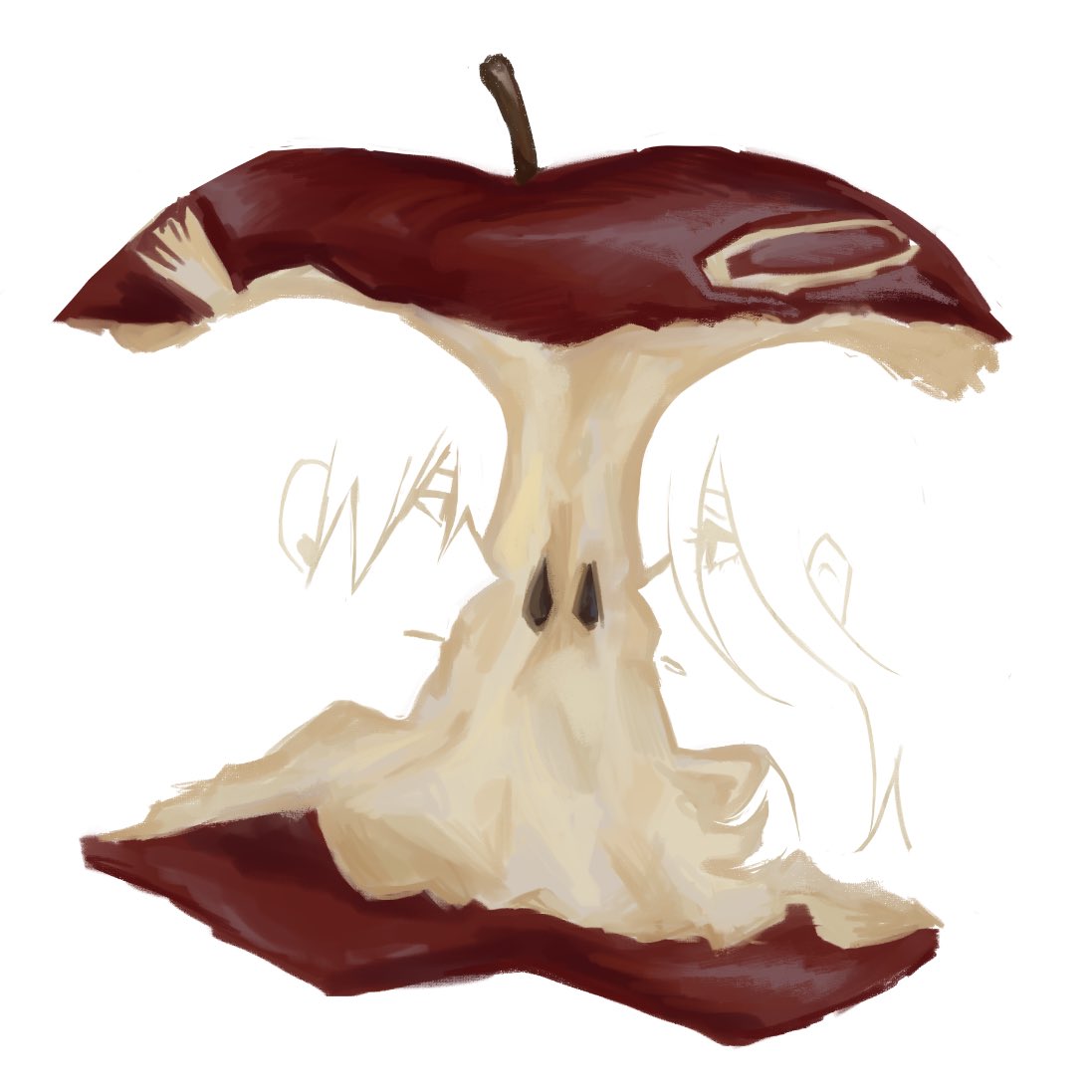 just an apple