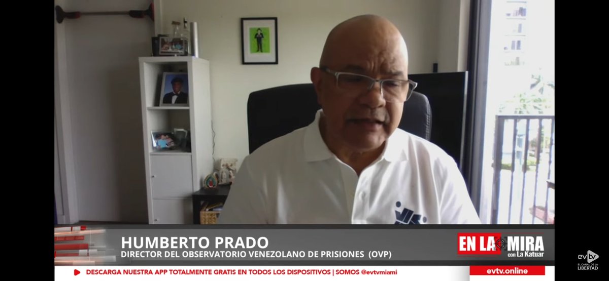Observatorio Venezolano de Prisiones (@oveprisiones) on Twitter photo Mira la entrevista al director de <a href="/oveprisiones/">Observatorio Venezolano de Prisiones</a>, Humberto Prado (<a href="/HUMBERTOPRADOS/">Humberto Prado S</a>) en <a href="/EVTVMiami/">EVTV</a>, donde explica cómo los presos políticos y sociales carecen de condiciones mínimas de reclusión en #Venezuela 👉 youtu.be/5vPxejk6MLg?si… Mira la entrevista al director de <a href="/oveprisiones/">Observatorio Venezolano de Prisiones</a>, Humberto Prado (<a href="/HUMBERTOPRADOS/">Humberto Prado S</a>) en <a href="/EVTVMiami/">EVTV</a>, donde explica cómo los presos políticos y sociales carecen de condiciones mínimas de reclusión en #Venezuela 👉 youtu.be/5vPxejk6MLg?si…