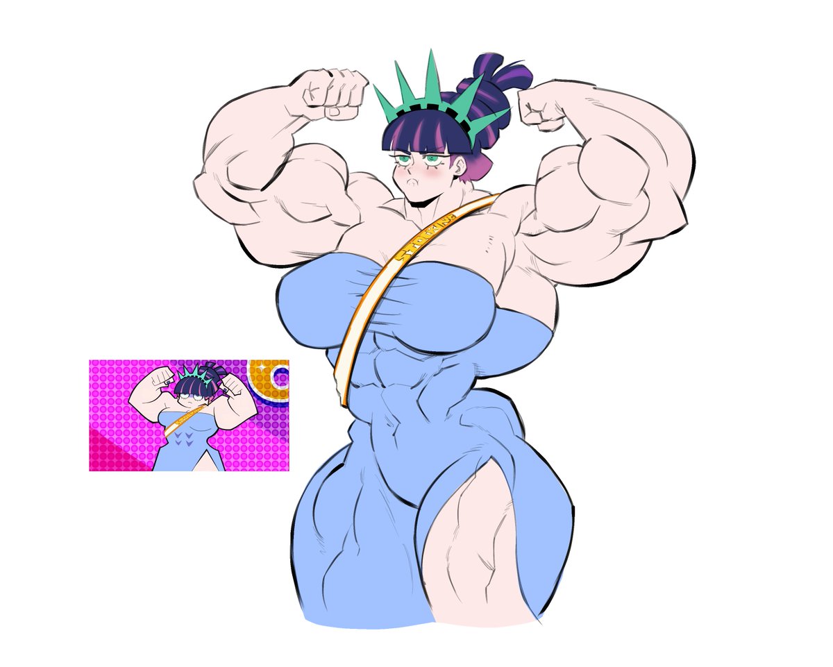 Well I'm buff Stocking’s STRONGEST soldier 💪😤