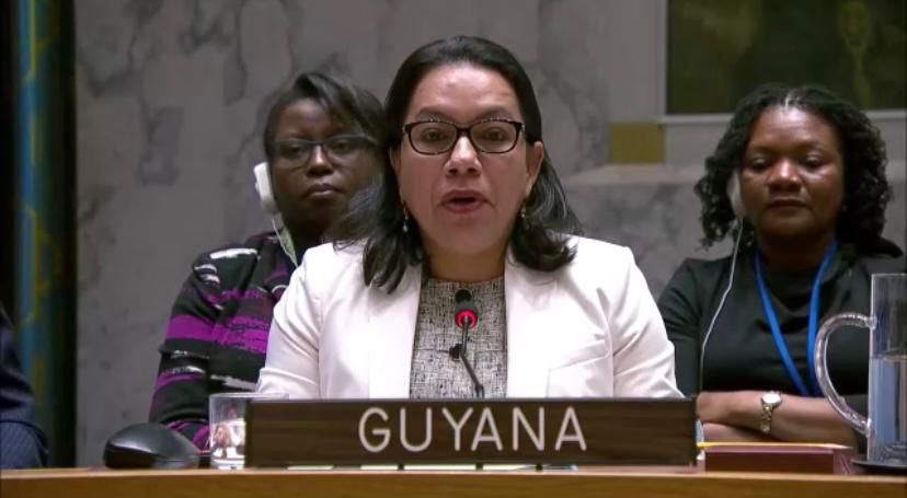 AfricanUnionUN's tweet image. “There must be greater consistency in the Council’s approaches and insistence on the implementation of international law and Security Council resolutions. As the Council faces growing criticisms for inaction, concerted efforts must be made to rebuild trust in the Council and…