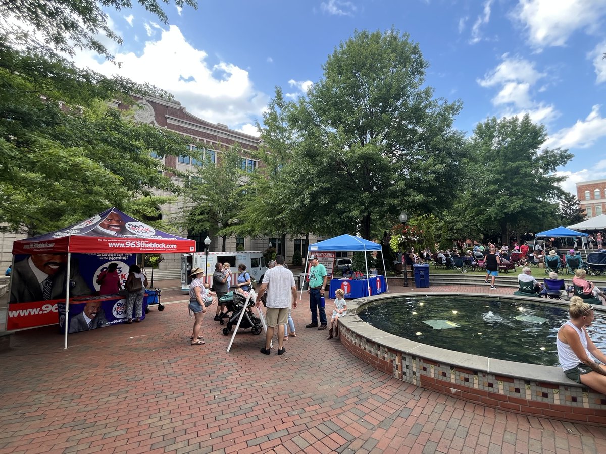 963theblock's tweet photo. We're having a blast at Music on Main at Morgan Square!

Come join in on the fun in Spartanburg and enjoy live music with us! https://t.co/omrTnKAEpS