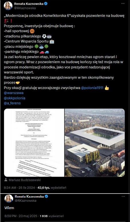 Wachu85's tweet photo. 8 miesięcznica, (242 dni) @RKaznowska !!!
pani vice pięknie doprowadziła sprawę donikąd !!! 
4 lata, 1 miesiąc (1 491 dni) @trzaskowski_ !
od dobrej wiadomości.
najgorsze że nie jest wam wstyd działać to samo co Bufetowa ! przez dwie kadencje.
6 lat, 2m, 12 dni od wyboru projektu https://t.co/K0SM0tpr1D