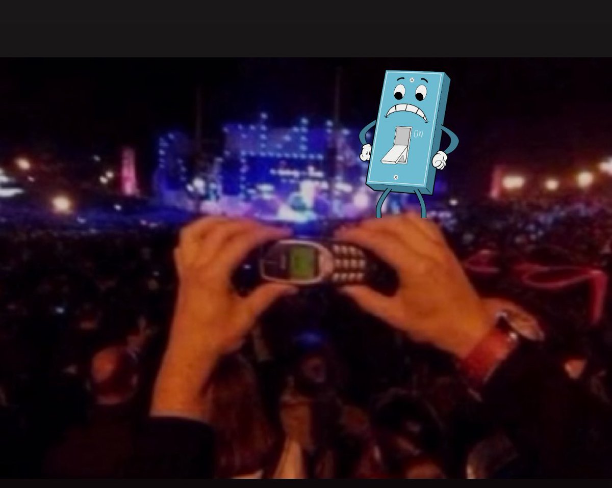 Bitcoin holders at the Coldplay concert.